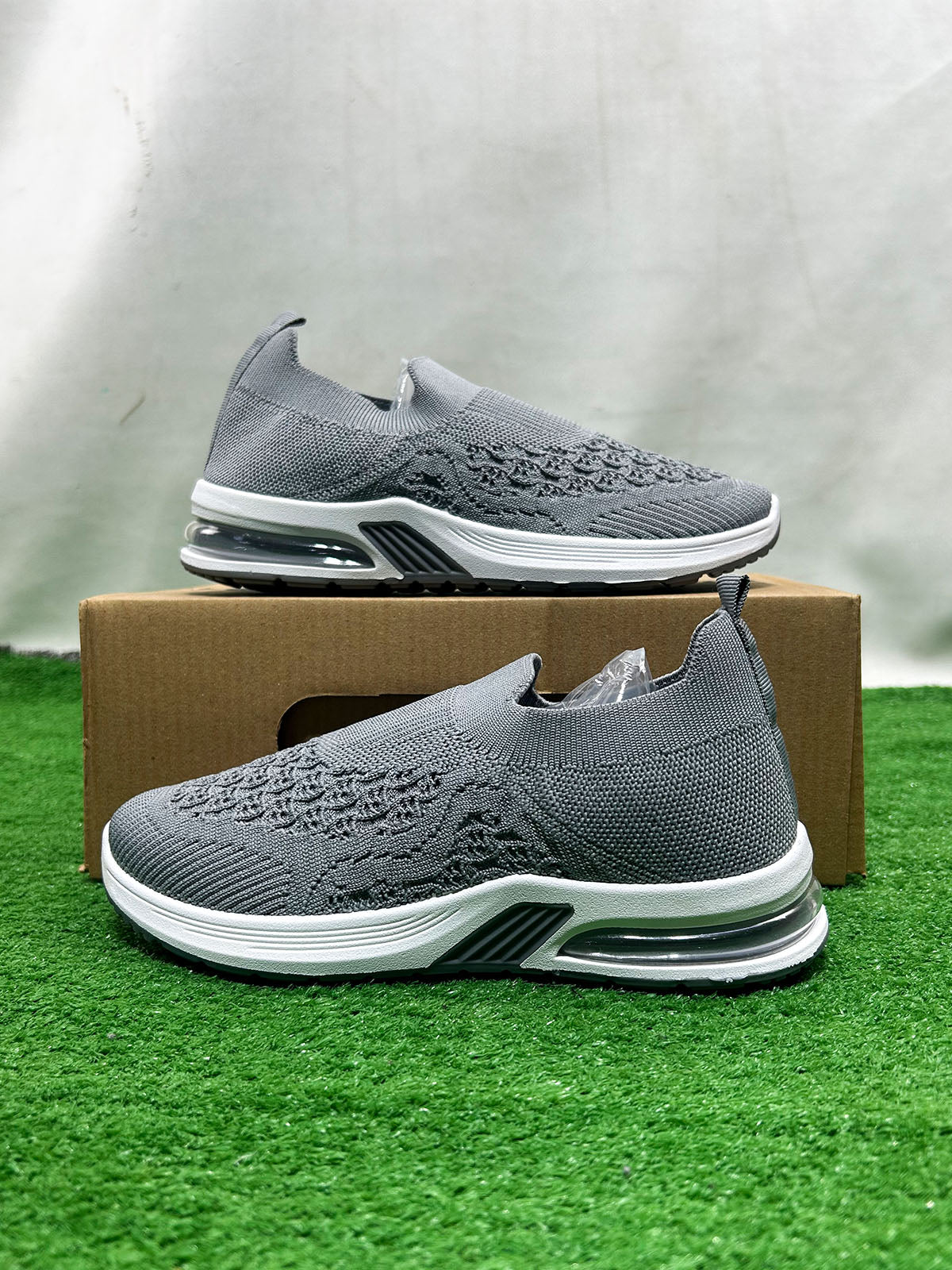 Grey Sneakers For Women/Girls GWS63