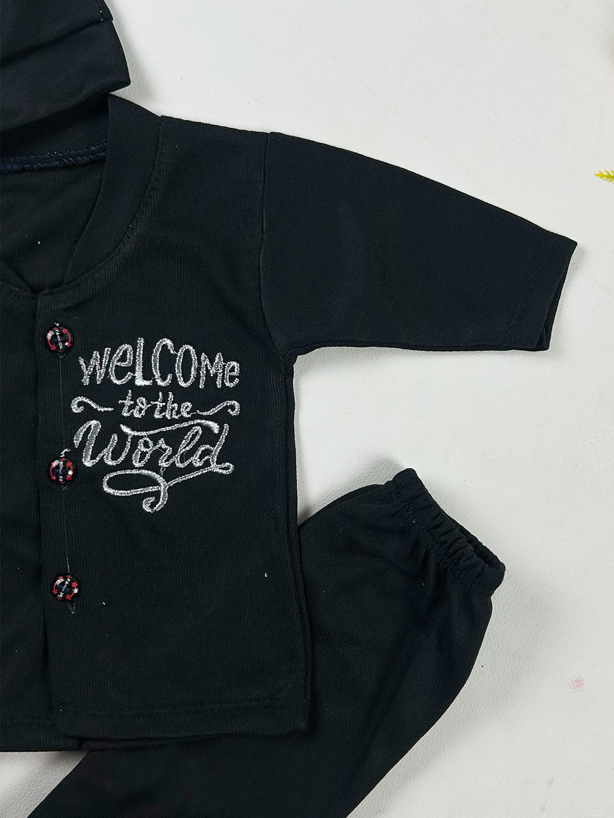 0Mth - 3Mth WTW Black 5Pcs Gift Set For Newborn NBGS426
