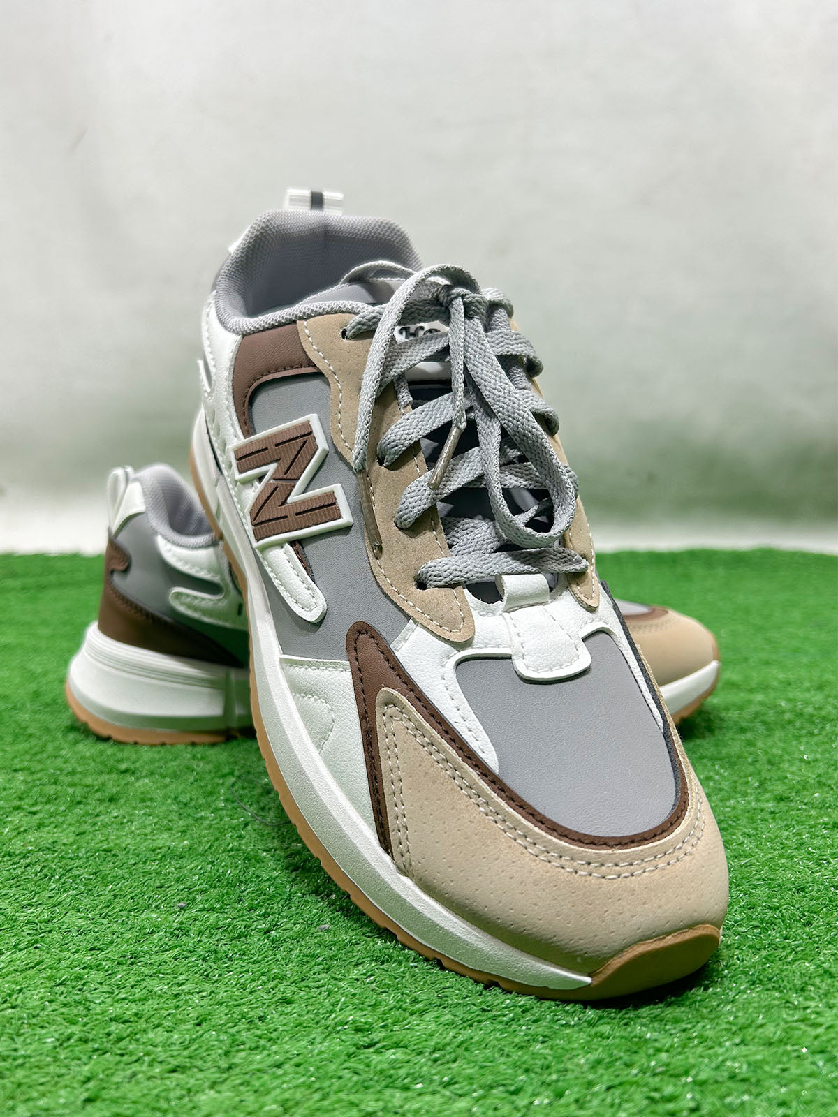 Light Brown Casual Sneakers For Men MJS216