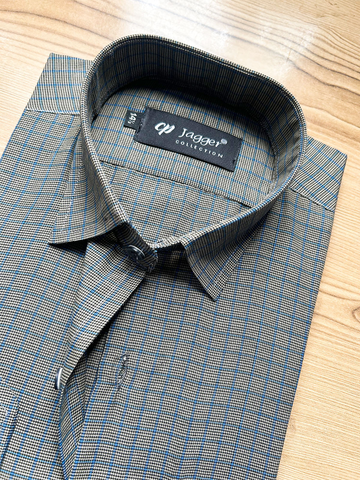 MFS694 Men's Formal Dress Shirt RB Checks