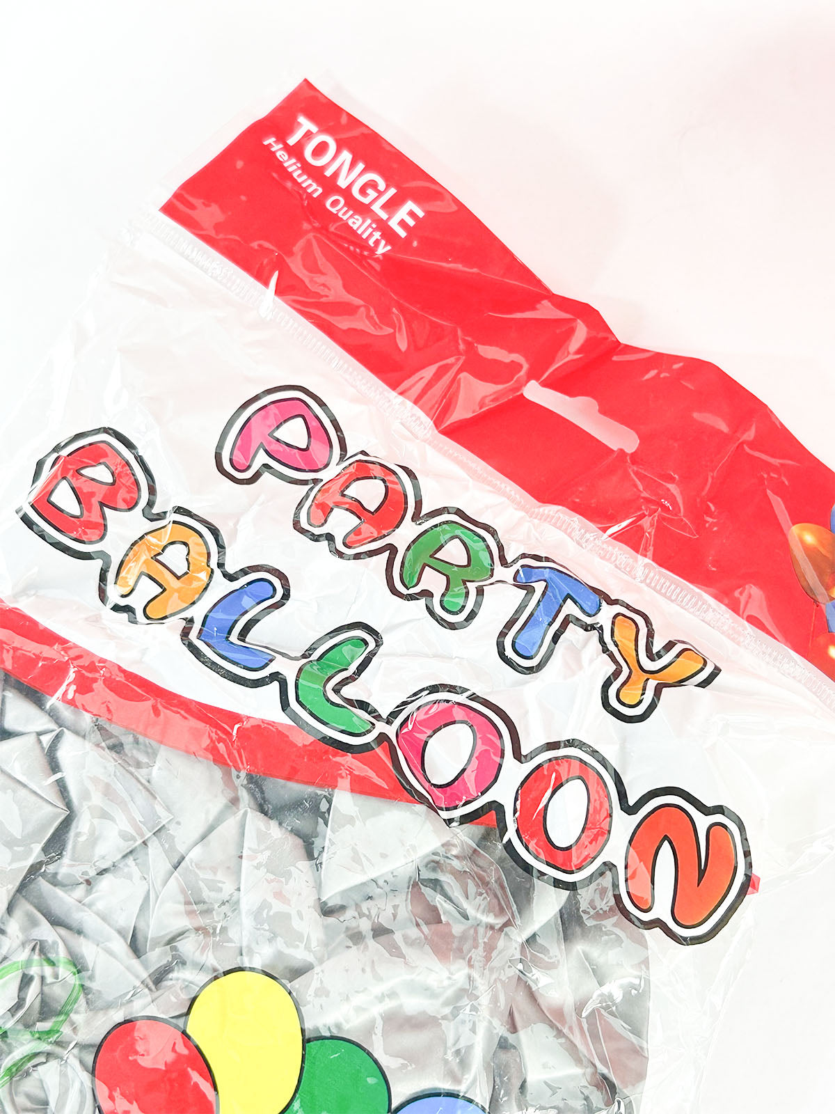 Silver Party Balloons - 100 Pcs