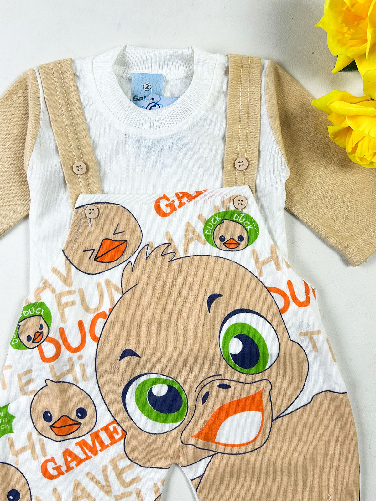 3Mth - 9Mth Fawn Romper For Newborn NBR178