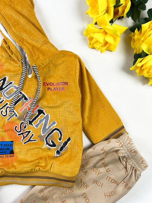 2Yrs - 5Yrs Nothing Yellow Suit For Kids BS804