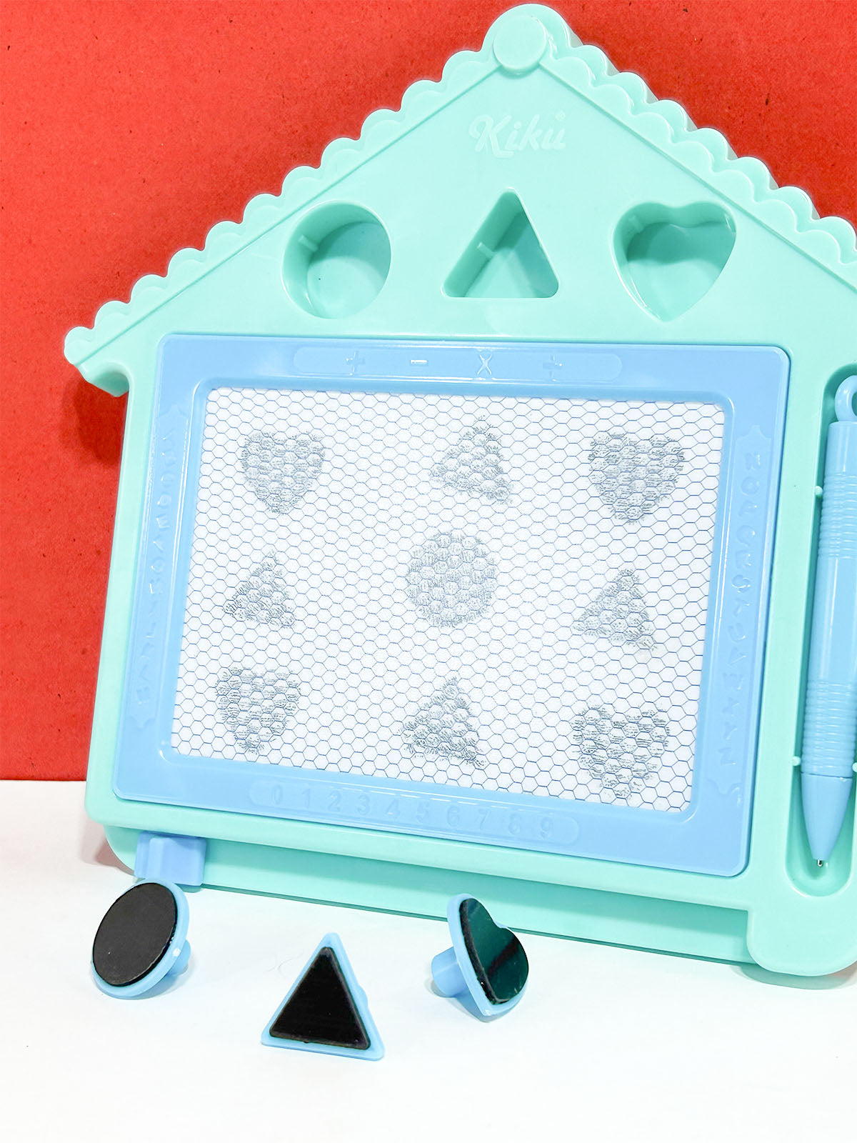 Green Home Shaped Magical Writing Slate/Board for Kids