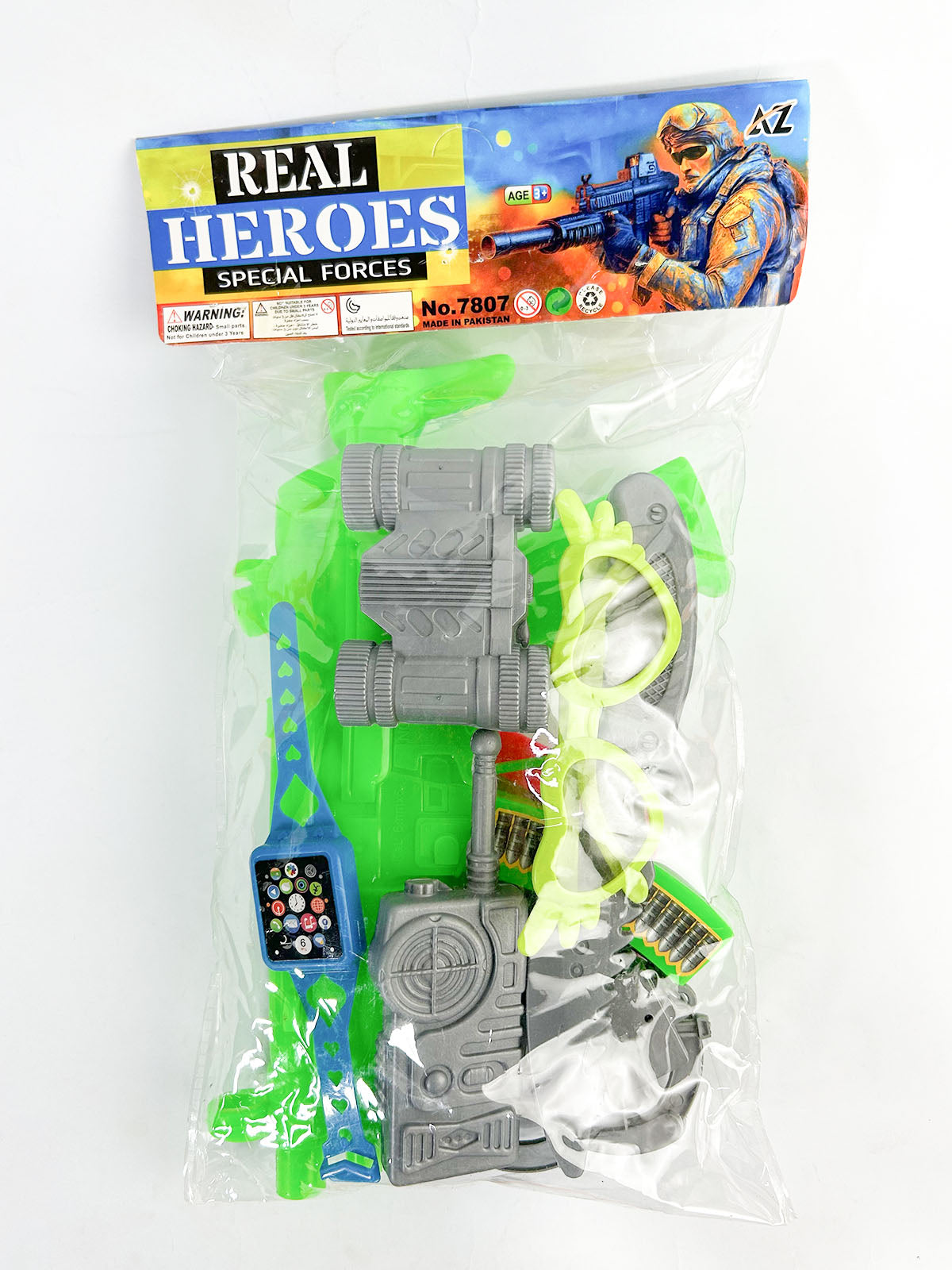 Army Set Bag Plastic Gun Toys for Kids