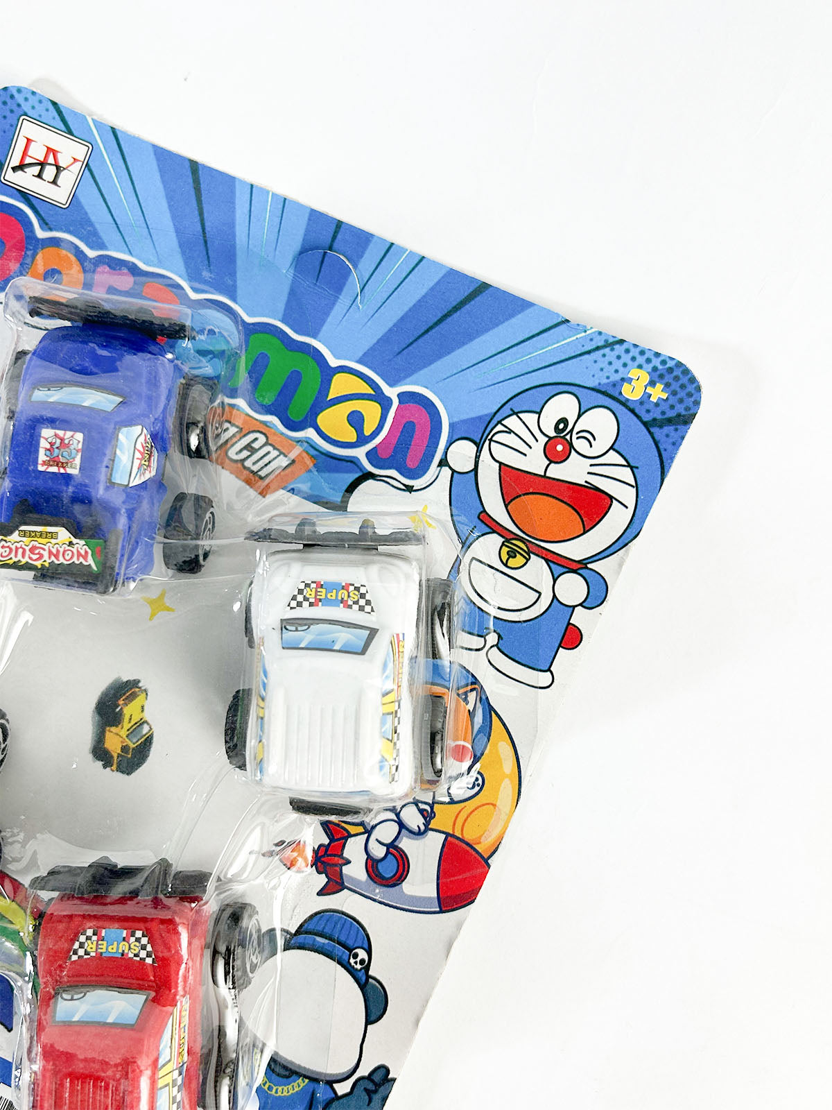 4 Pcs Doraemon Car Set