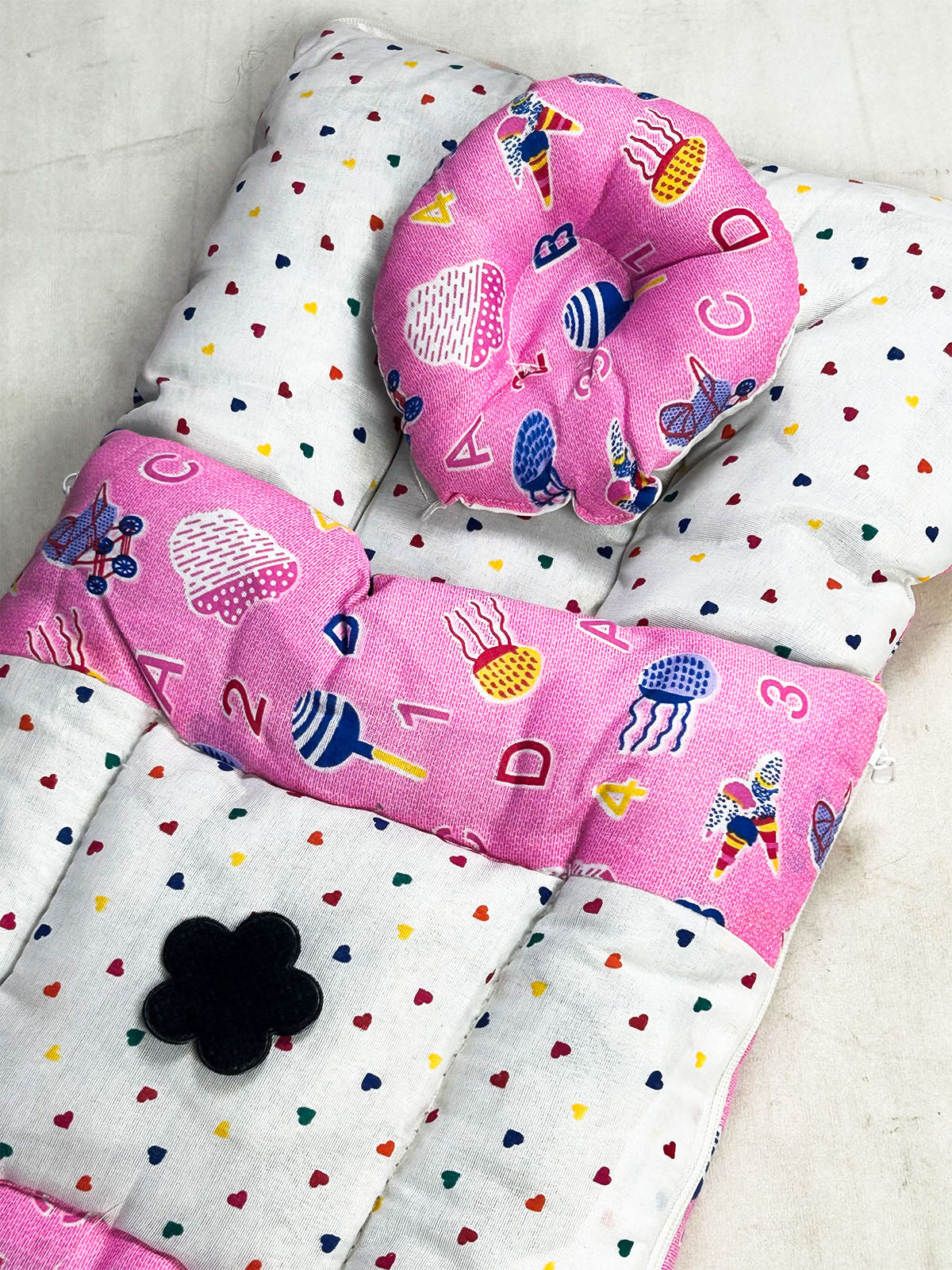 0Mth - 3Mth Pink 2Pcs Gift Set for Newborn NBGS400