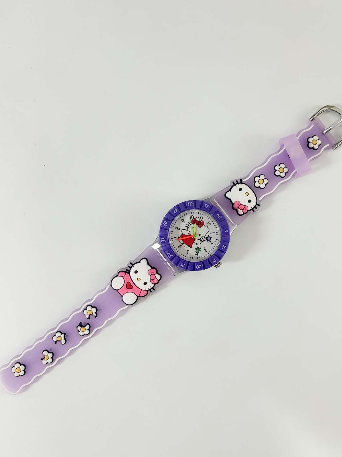 Purple Wrist Watch For Girls Multidesign KWW144