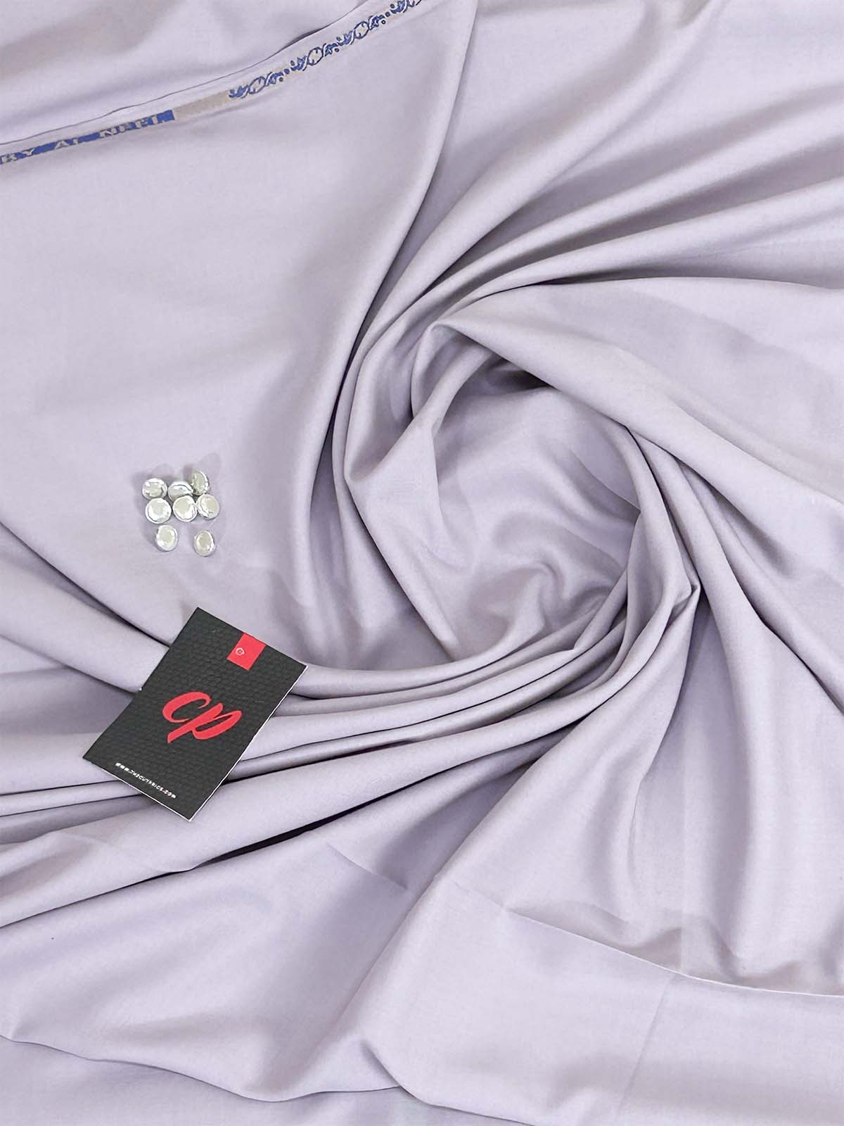 Lavender Unstitched Kameez Shalwar For Men MUF101