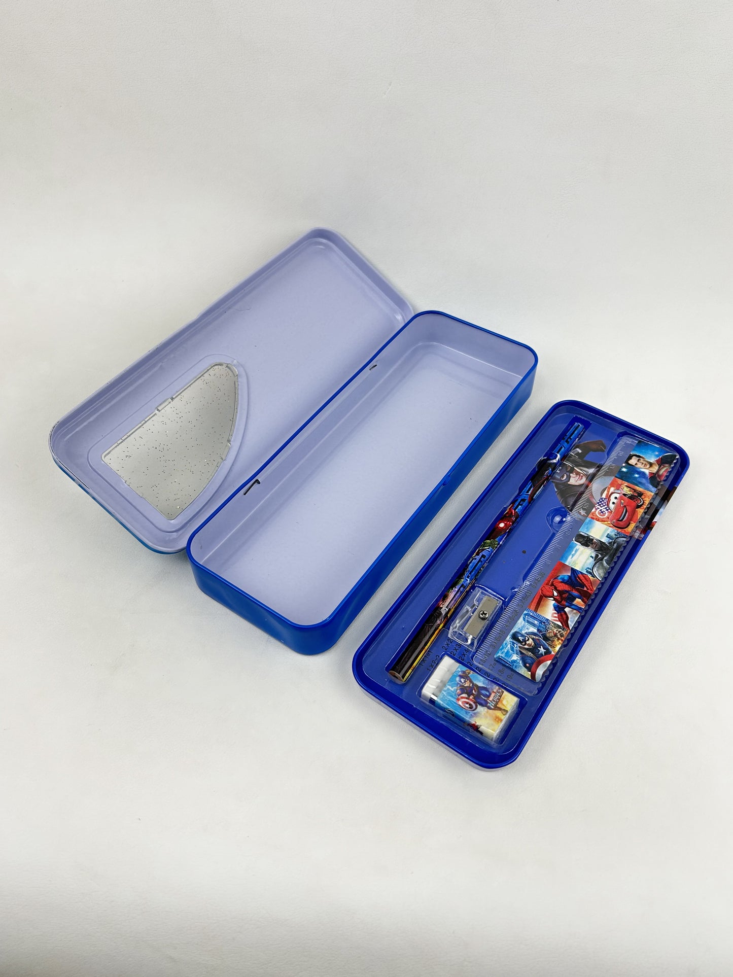 Cap America Pencil Box With Sharpener For Kids PB94
