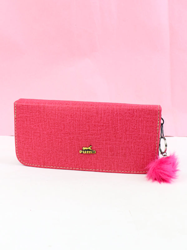 Printed Zipped Wallet for Girls 37