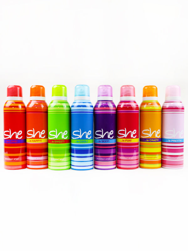 SHE Deodorant Spray is Crazy - 200ML