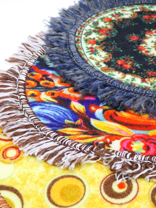 Floor Mat | Room Mat 023 - 22.5" × 15" | Multicolor & Multidesign
