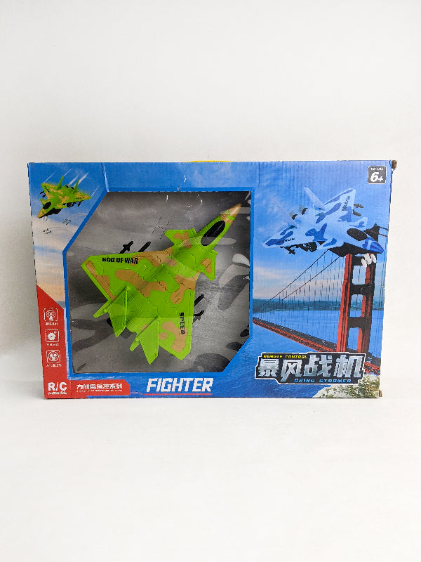 Remote Control Plane For Kids Green KTY79