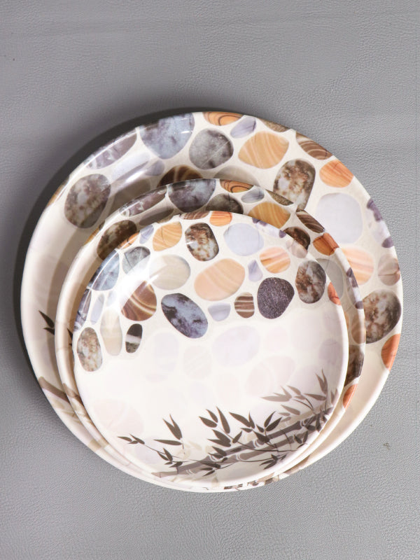 Melamine Single Glazed Plates MP09
