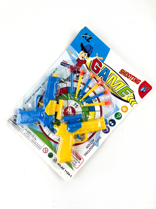 Pack Of 2 Kids Blaster Guns Play Set