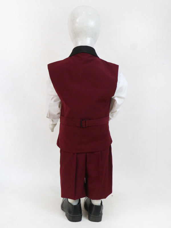 BCP05 4 PCS Suit for Boys 6Mth - 14Yrs Maroon