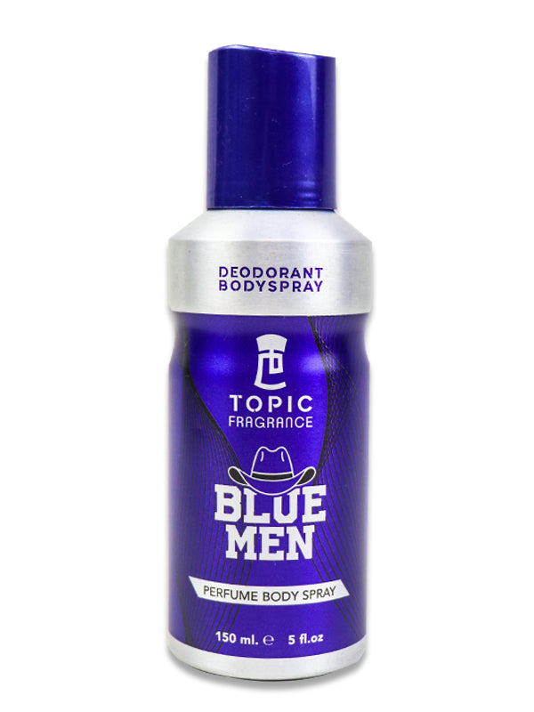 Topic Fragrance Perfumed Body Spray Blue Men - (150 ML)
