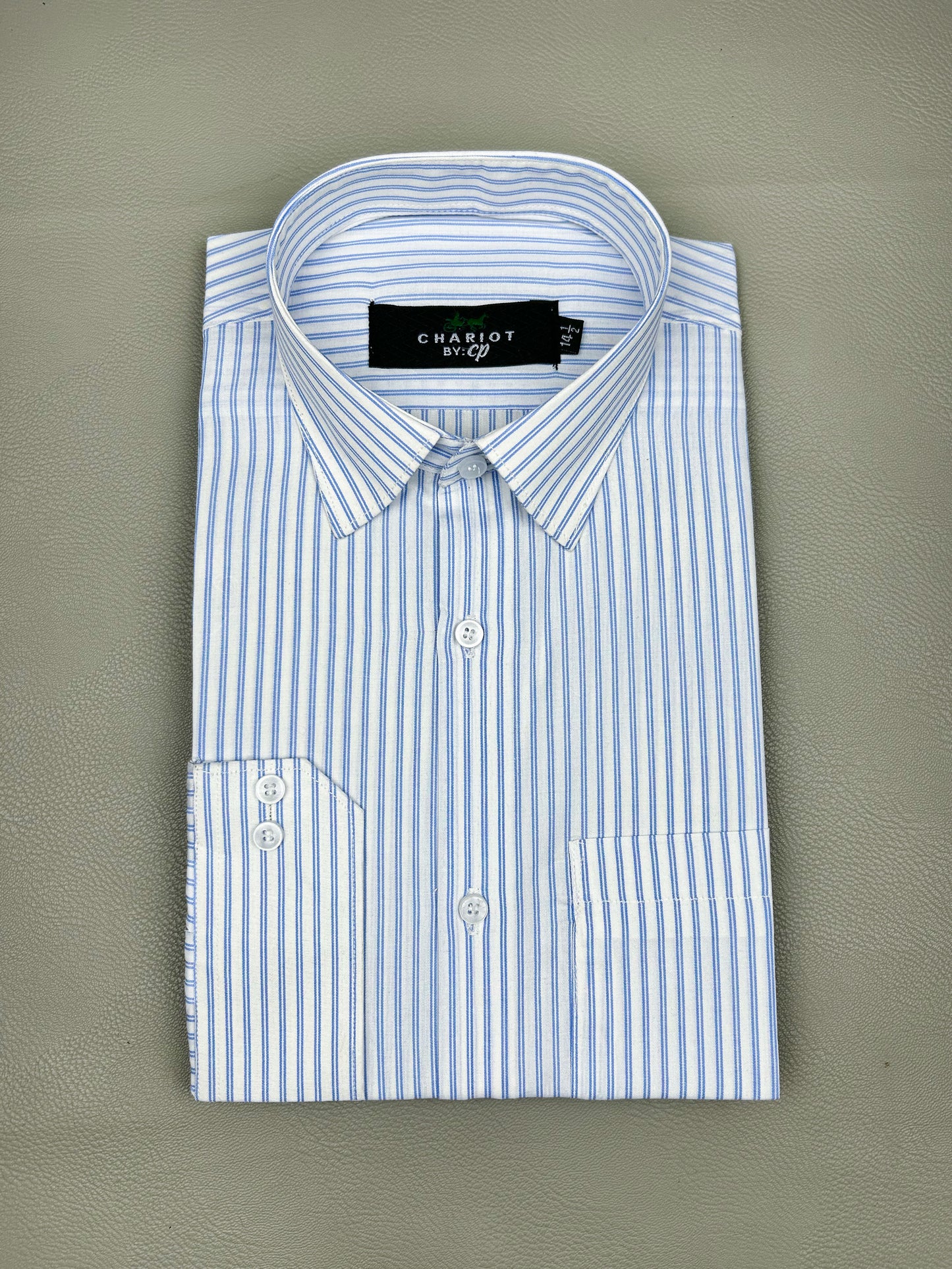 Blue Lines Formal Dress Shirt For Men MFS165