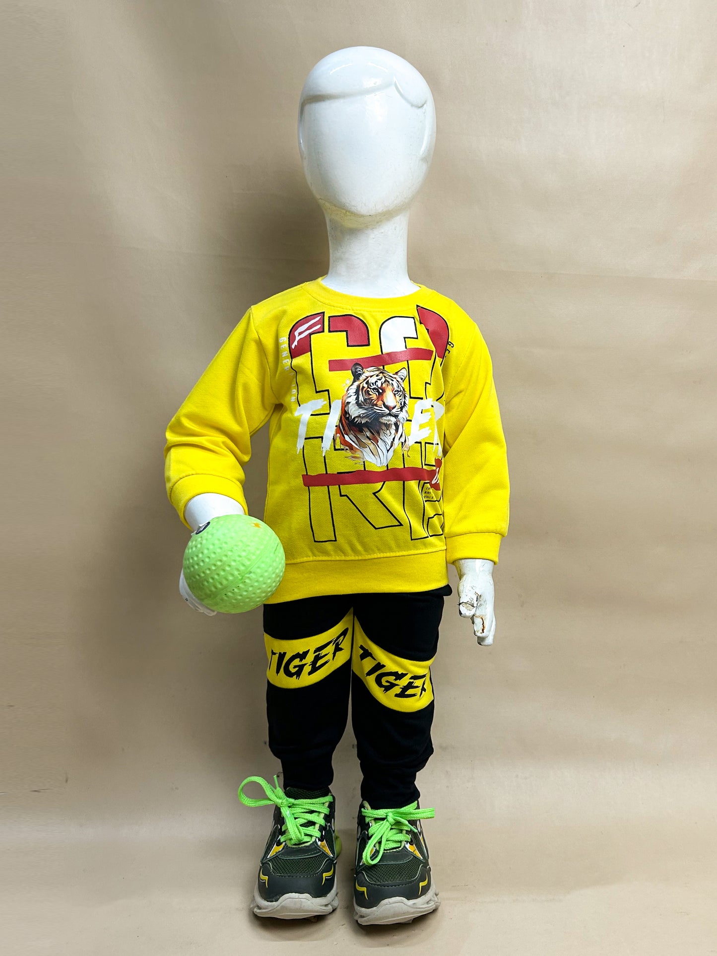 1Yr - 4Yrs Tiger Yellow Suit For Kids SK BS120