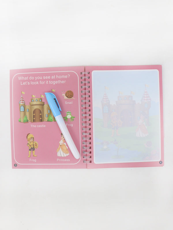 Magic Water Book, Painting Board, Painting Book, Holiday Gift, For kids 04