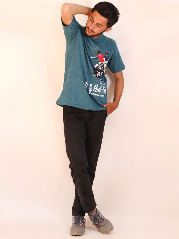 MTS41 SN Men's T-Shirt Player Sea Green