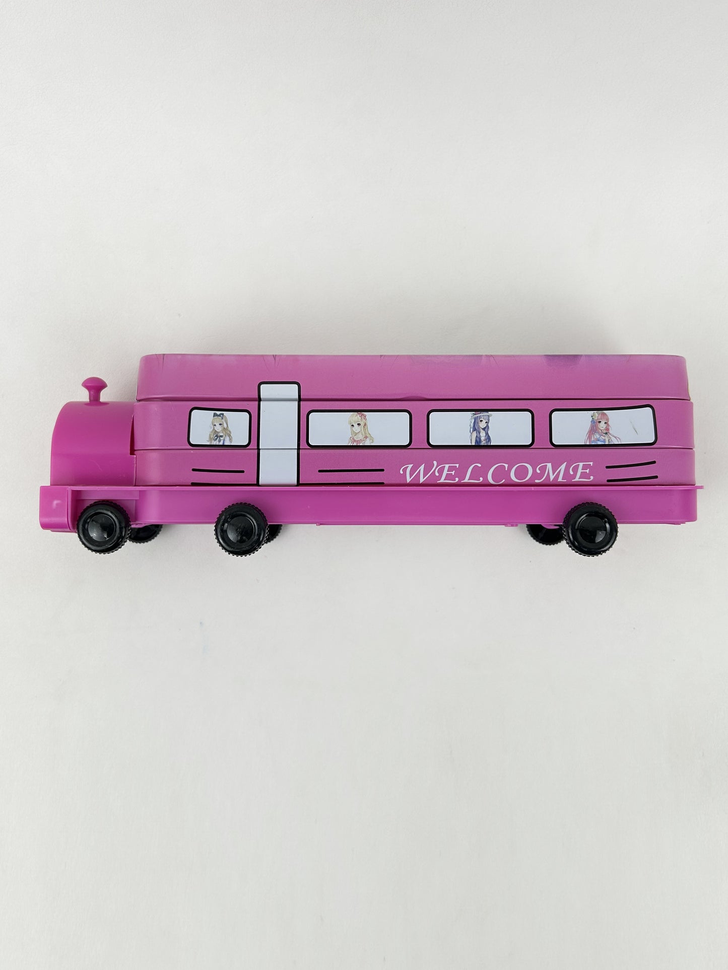 Pink Truck Pencil Box For Kids PB98