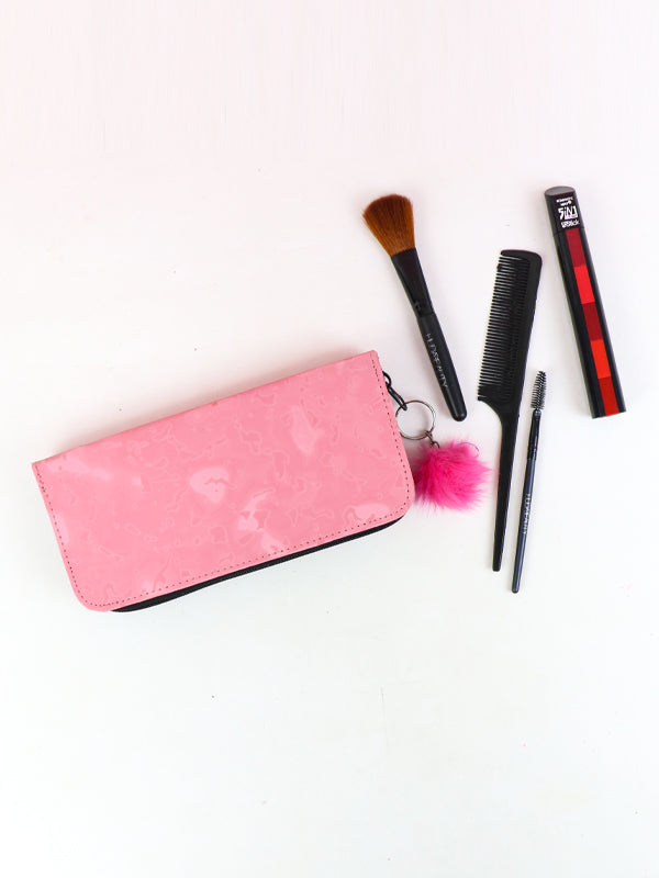 Printed Zipped Wallet for Girls 40