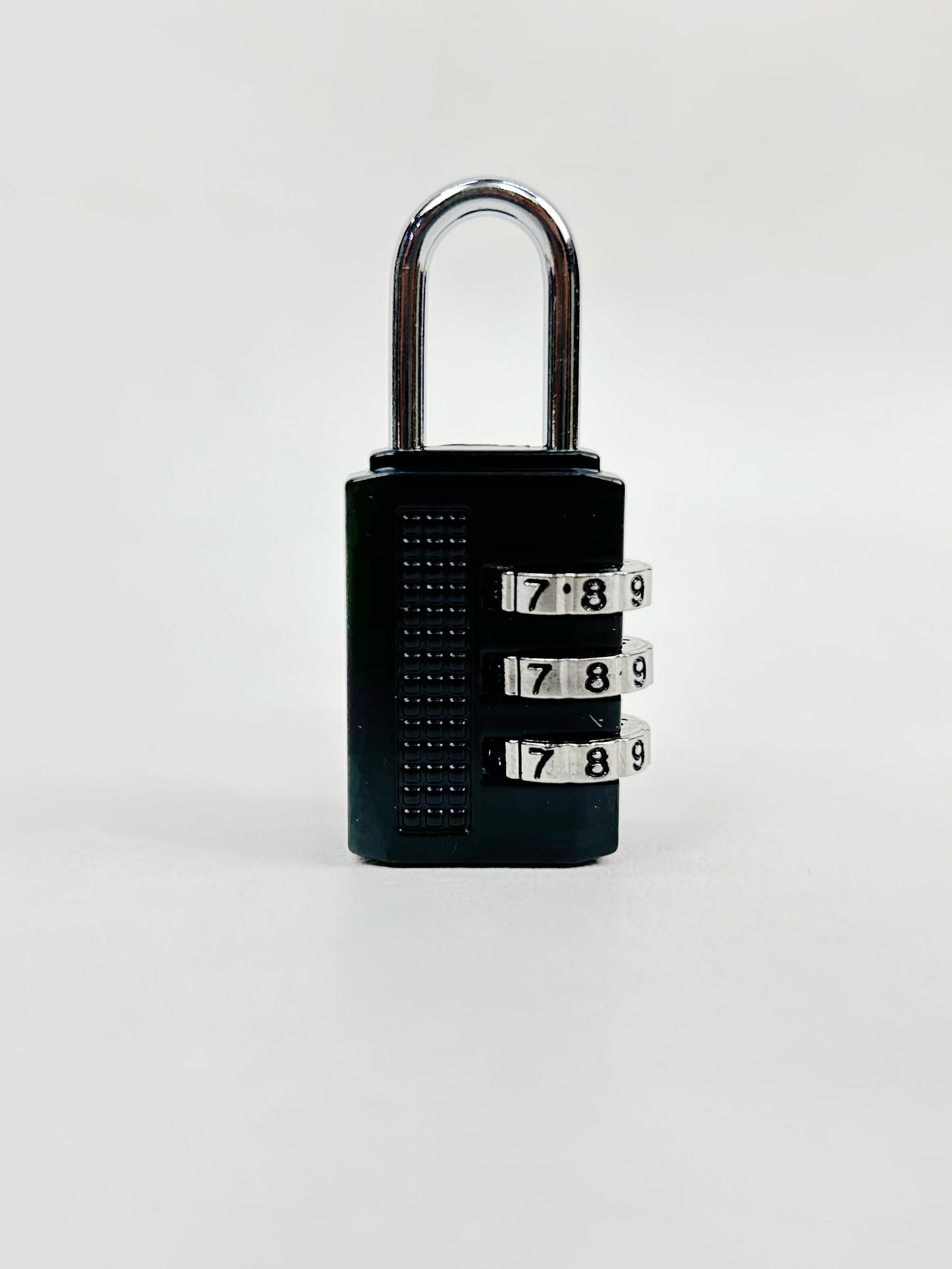 Black 4 Digit Combination Resettable Padlock - Small