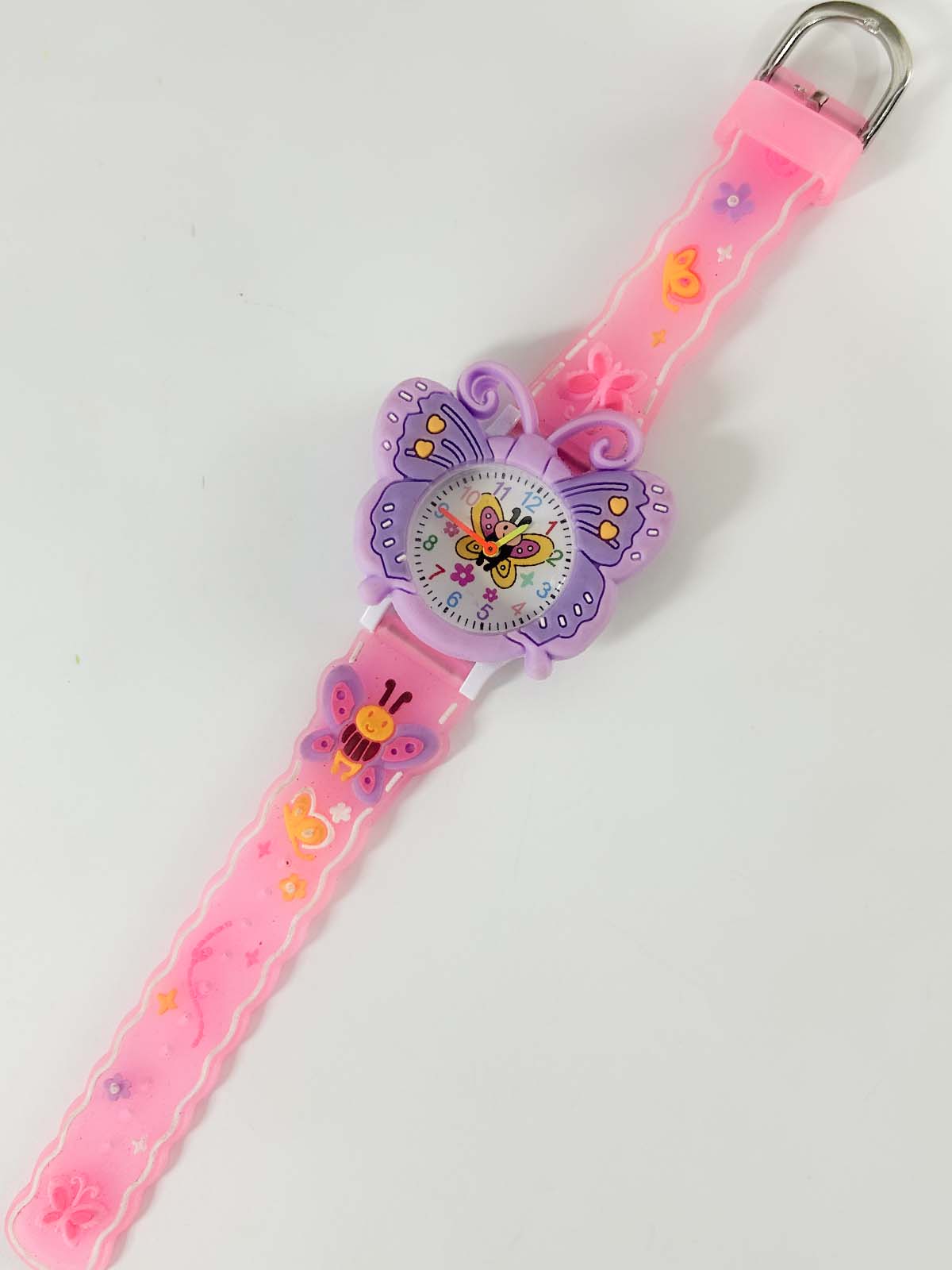 Pink Wrist Watch For Girls KWW136