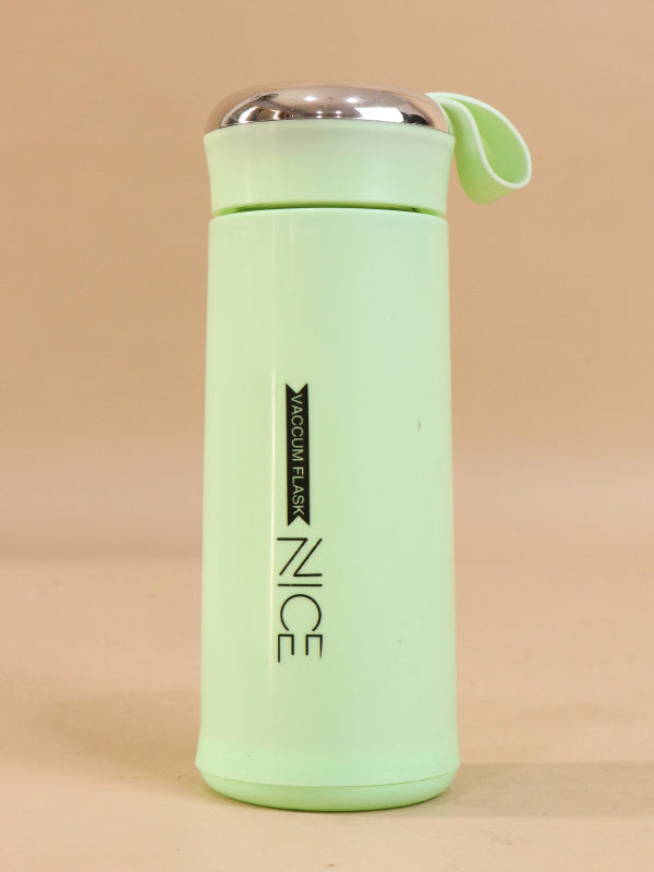 Light Green Vacuum Flask / Insulated Water Bottle - 400ML / Thermos Temperature Double Walled