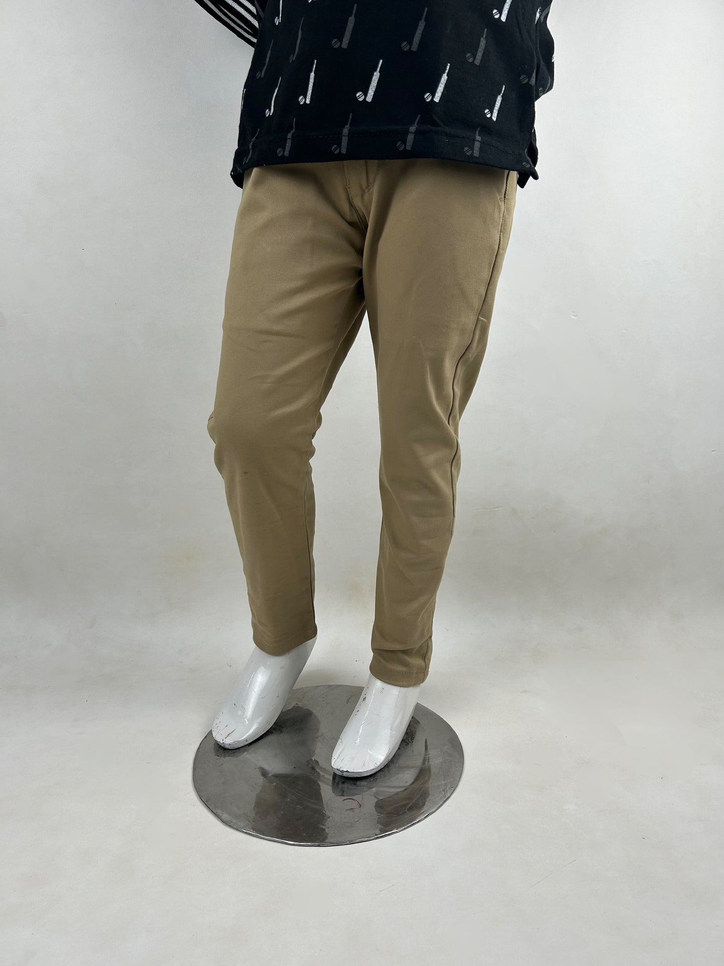 5Yrs - 17Yrs Sand Brown Cotton Chino Pant For Boys BCP04