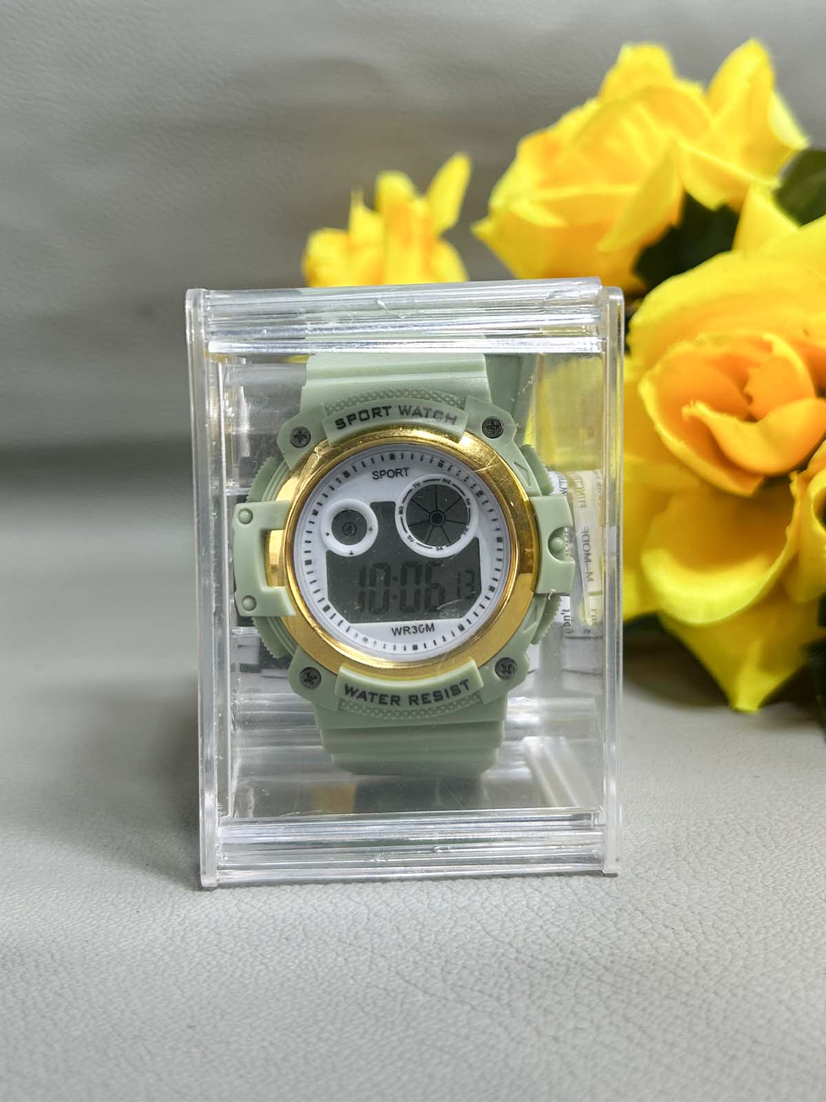 Green Wrist Watch For Boys KWW85