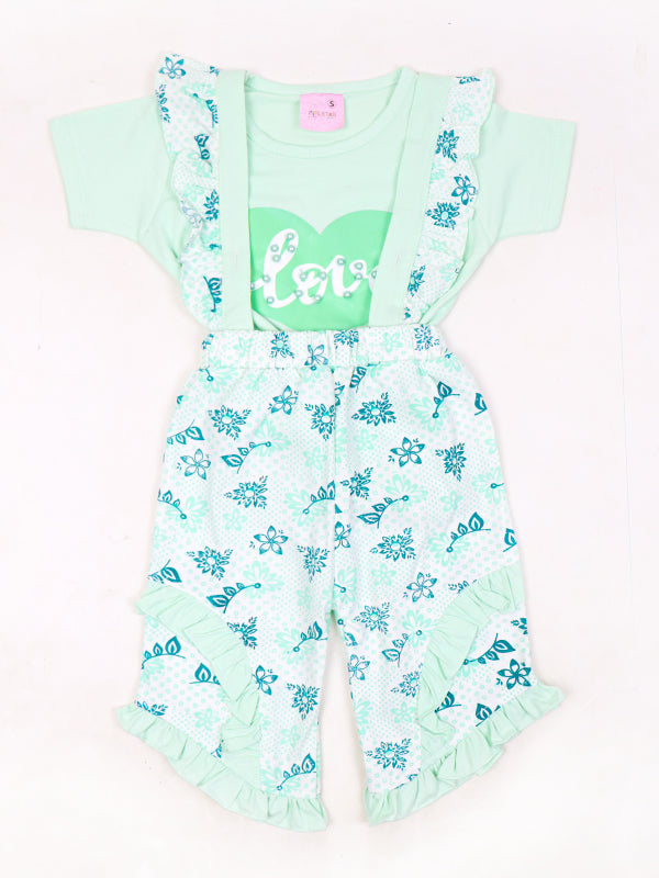 BG Girls Suit 1Yr - 4Yr Love Light Sea Green