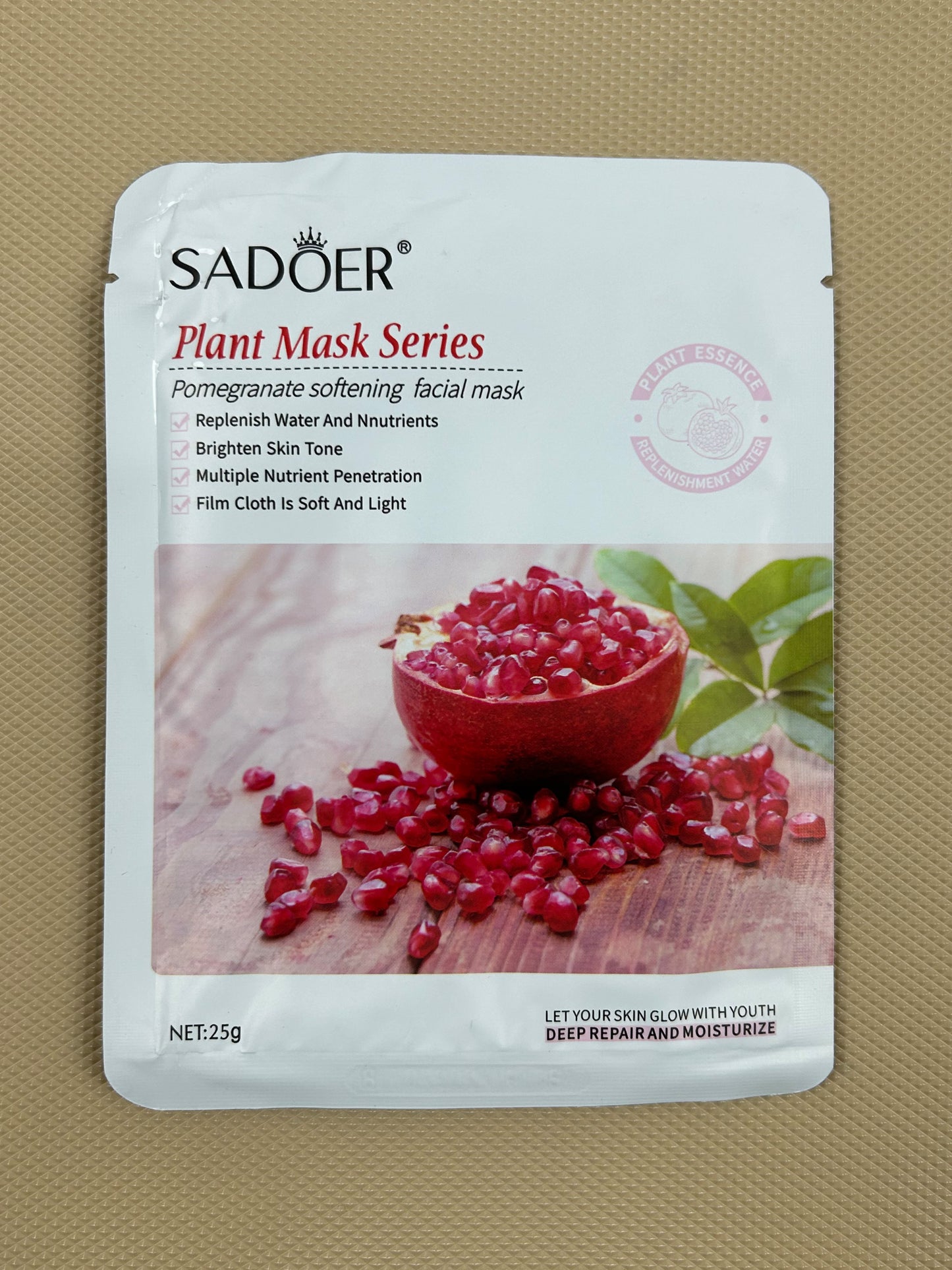 Plant Mask Series - Pomegranate Softening Facial Mask