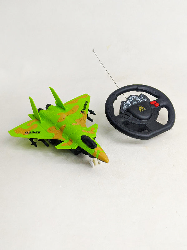 Remote Control Plane For Kids Green KTY79