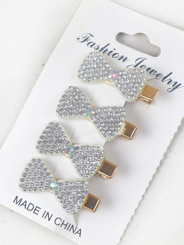 Pack Of 4 Hair Clips For Girls GHC49