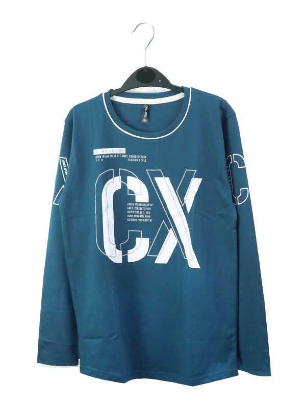ATT Boys T-Shirt 13 Yrs - 17 Yrs CX Sea Blue