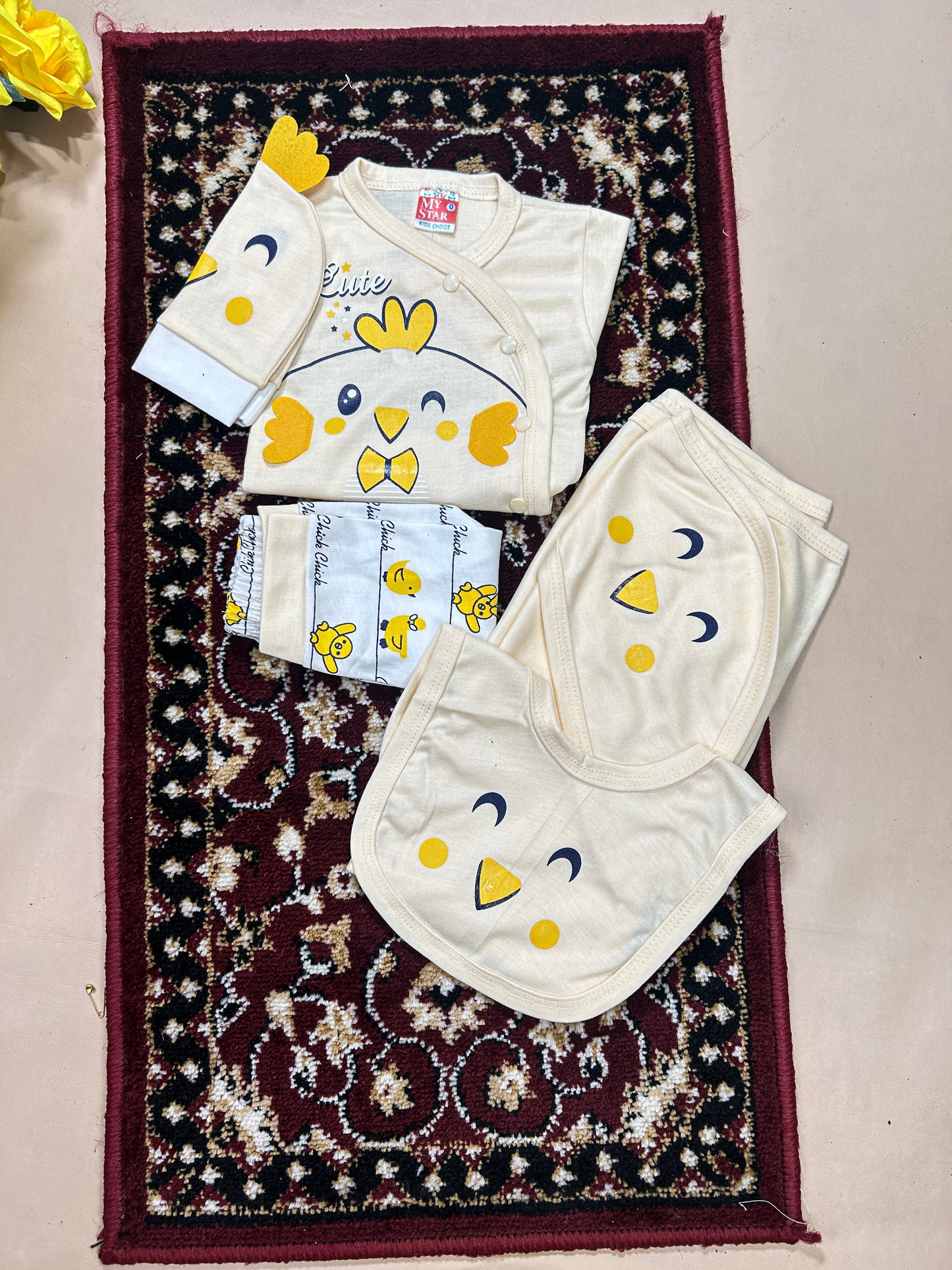0Mth - 3Mth Cute 5Pcs Gift Set For Newborn HG NBGS213