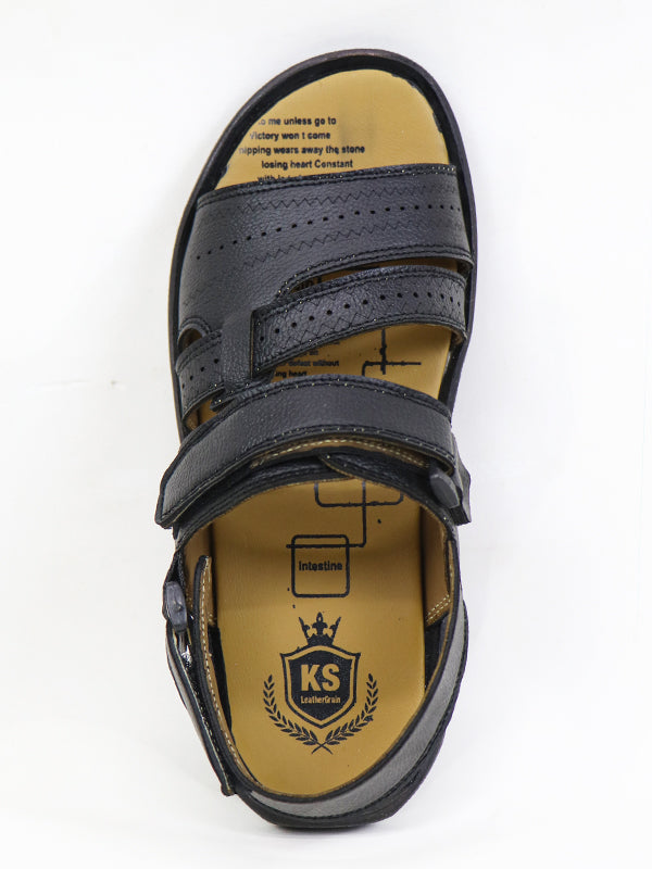 SC Sandal for Men Dark Charcoal Design #34