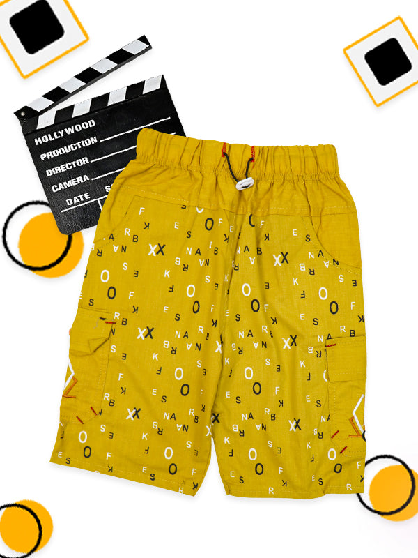 AT Boys T-Shirt 2 Yrs - 8 Yrs The Best Way Out yellow