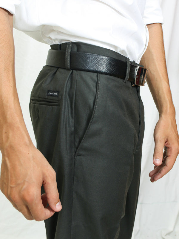 MFP46 Men's Dress Pant Trouser Formal Dark Green