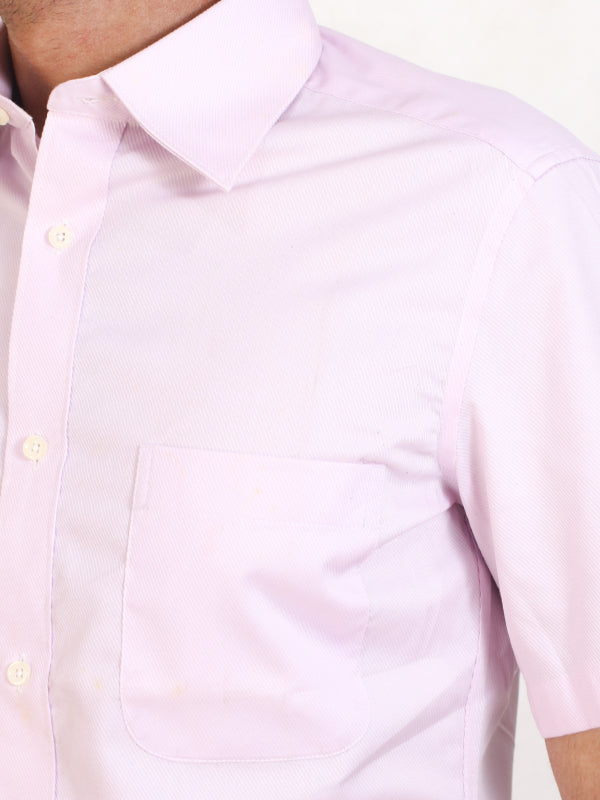 MFS45 Men's Formal Dress Shirt Self Line