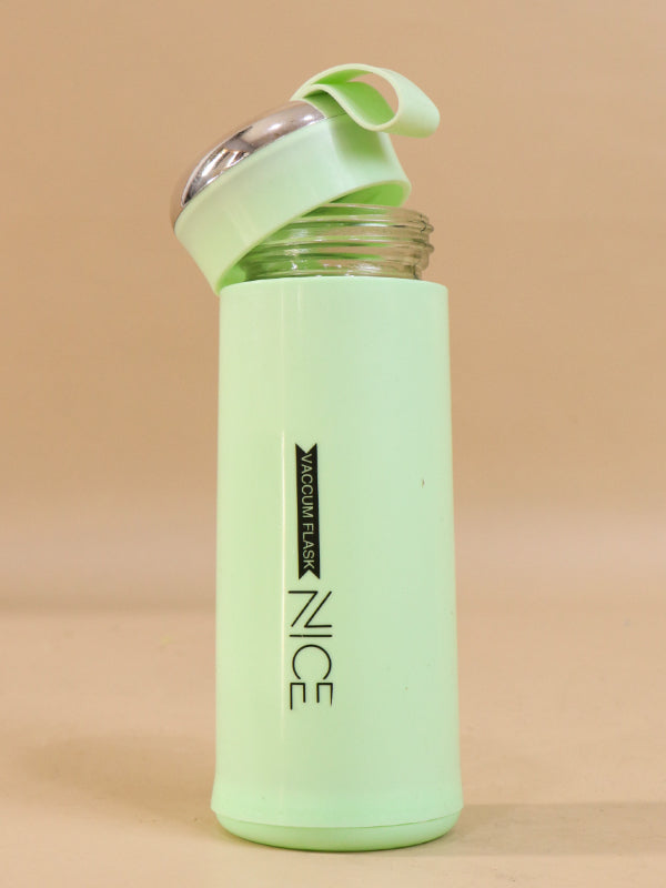 Light Green Vacuum Flask / Insulated Water Bottle - 400ML / Thermos Temperature Double Walled