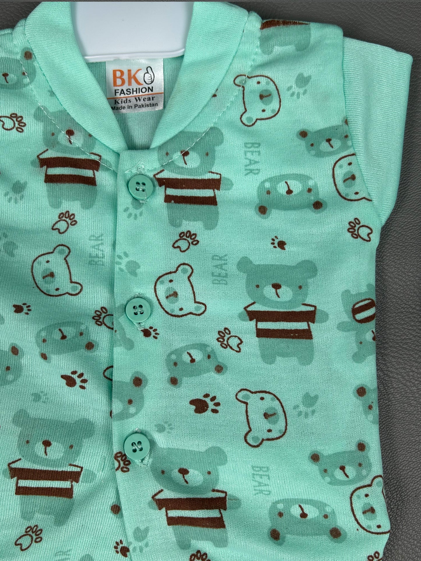 0Mth - 3Mth Bear Light Ferozi 5Pcs Gift Set For Newborn HG NBGS150