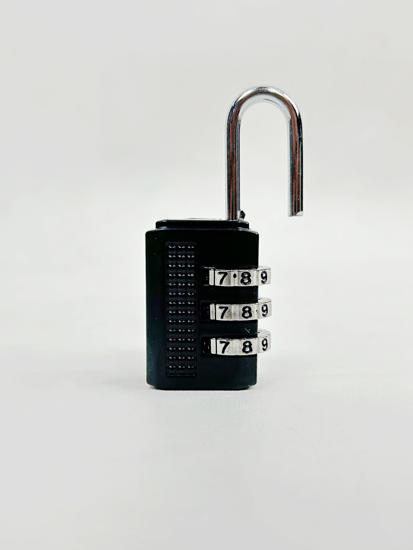 Black 4 Digit Combination Resettable Padlock - Small