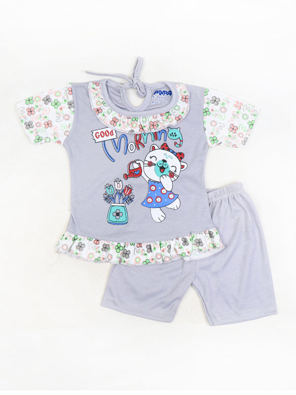 PG Newborn Baby Suit 3Mth - 9Mth GM Grey