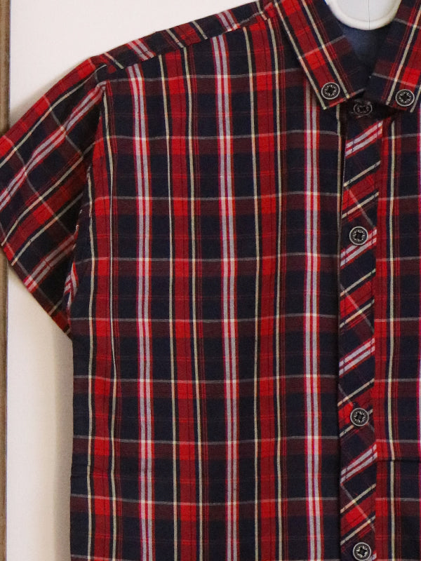 AZ Boys Casual Shirt 5Yrs - 12 Yrs Red Check