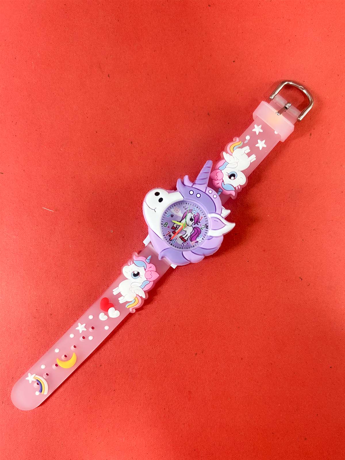 Pink Wrist Watch For Girls KWW137