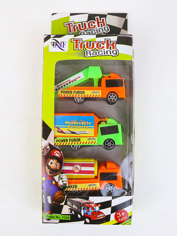 Pack of 3 Truck Toy for Kids